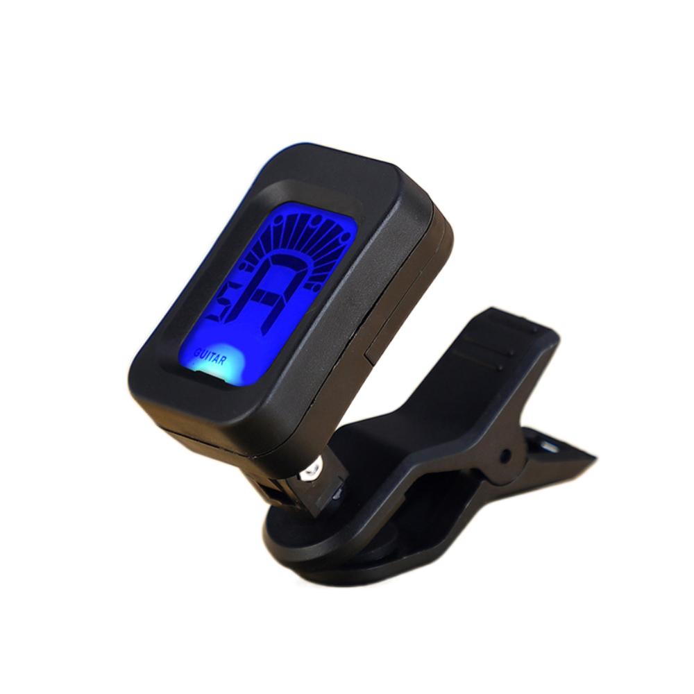 LCD Display Electric Digital Tuner Rotatable Digital Guitar Tuner Acoustic Guitar Tuner Guitar