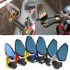 Universal Motorcycle Modified Rearview Mirror Retro Handle Reverse Mirror Reflector 22MM Handlebar Mirror Motorcycle Equipments