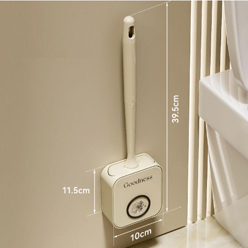 Силиконовая щетка для унитаза, чистящие средства, домашняя настенная щетка для унитаза, щетка для чистки туалета с длинной ручкой, аксессуары для ванной комнаты