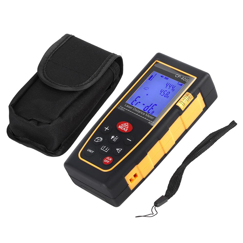 40m LCD Digital Handheld Infrared Instrument Laser Distance Measure Meter Rangefinder