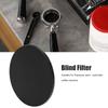 Standard Portafilters Backflush Disk Raised Grip Blind Filter Disk Blind Insert  Espresso Machines