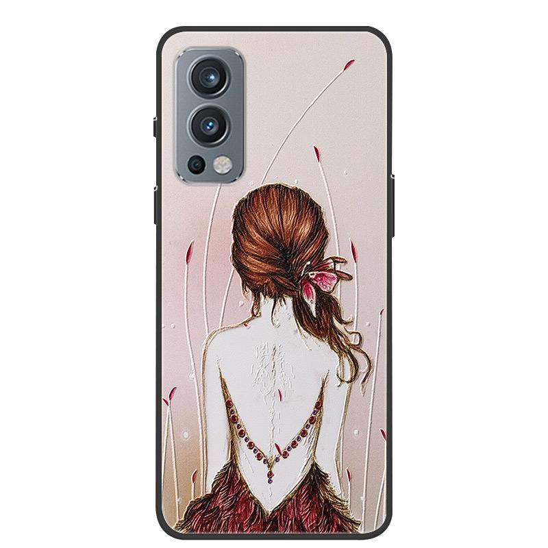 For Oneplus Nord 2 5G Case 3D Dragon Emboss Soft TPU silicone Back Cover Case For Oneplus Nord2 5G One Plus Nord 2 Coque Bumper