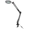 10X Magnifying Glass with Light Magnifying Desk Lamp with Clamp 3 Color Modes Stepless Dimmable LED Lighted Magnifier