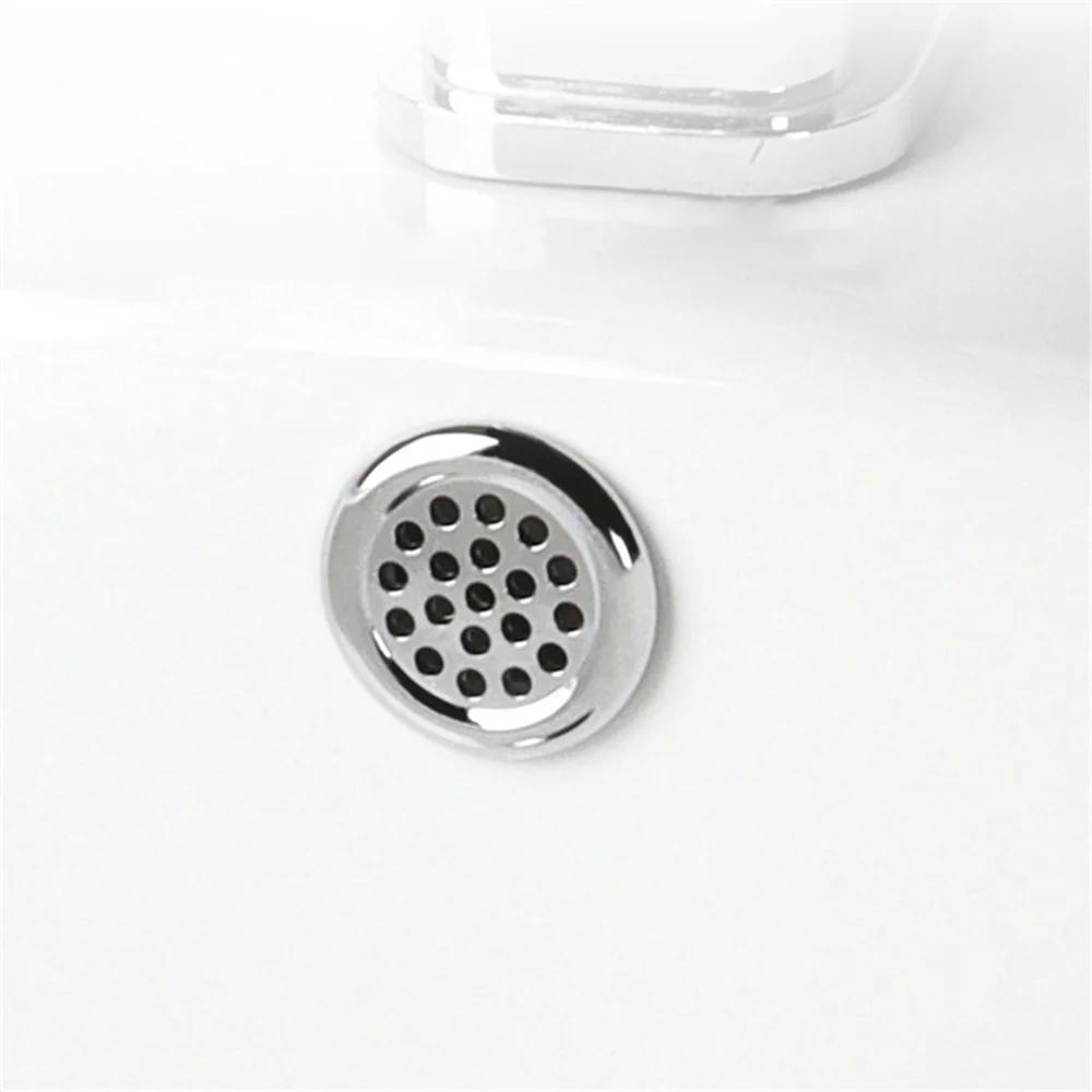 4 шт. пластиковая крышка для отверстия для раковины для кухни, ванной комнаты, накладка для раковины, сливная крышка для ванны, круглая пробка для раковины, раковины, перелива
