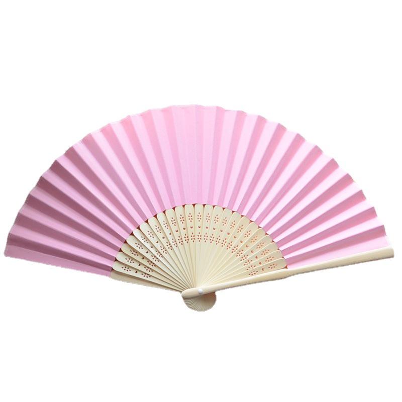 Складной веер для раскрашивания своими руками для студентов - Веер из белой бумаги