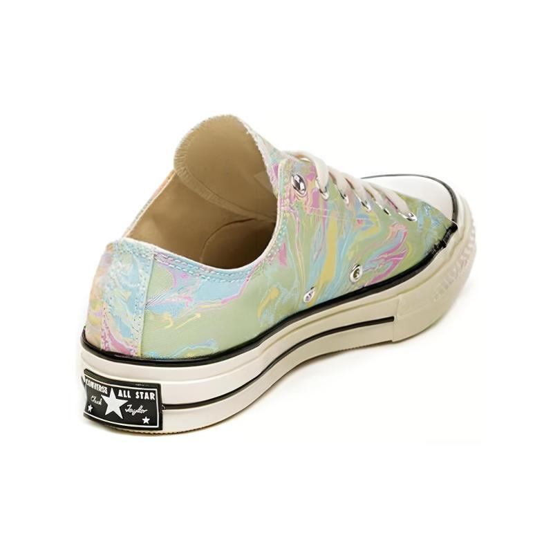 Converse Chuck Taylor All Star 70 OX Модные удобные низкие парусиновые кеды Унисекс Бежевый
