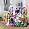 Mickey & Minnie Blanket - Soft, Warm Flannel Throw for Couch, Bed, Travel, Camping | All-Season Cozy Nap Blanket