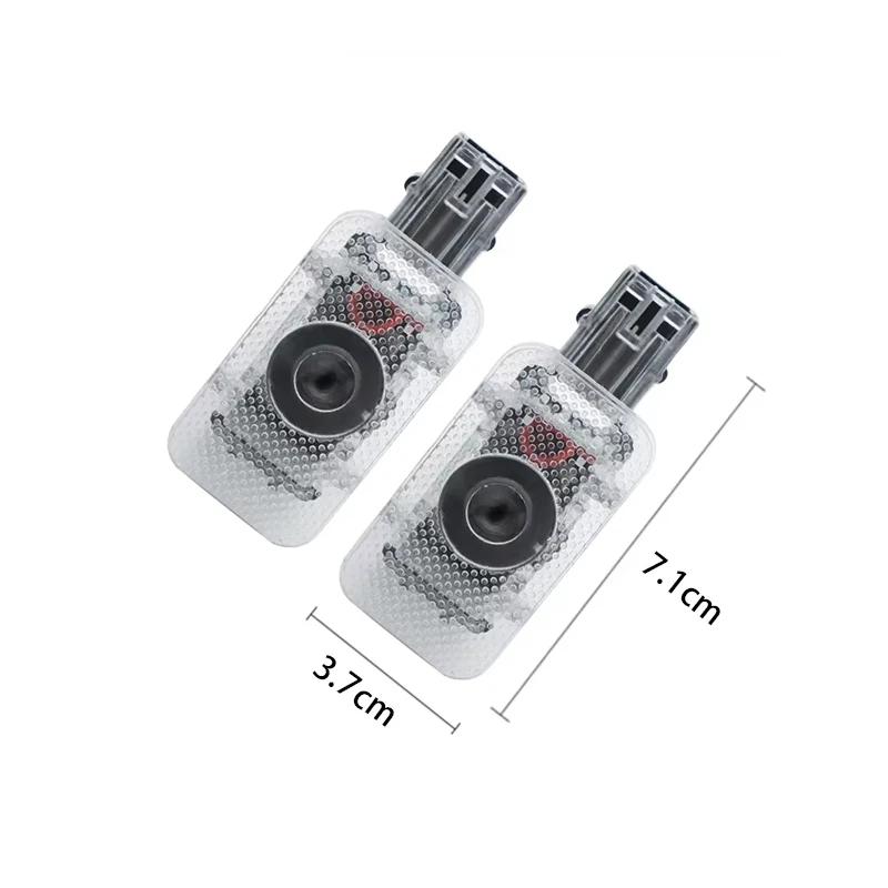 Car Door Wireless Welcome Light LED HD Projector Lamp Decoration Atmosphere Lights For Volvo Rdesign Polestar AWD V50 S60 XC60