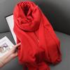 Women's & Men's Soft Imitation Cashmere Scarf: Versatile, High-End Winter Shawl