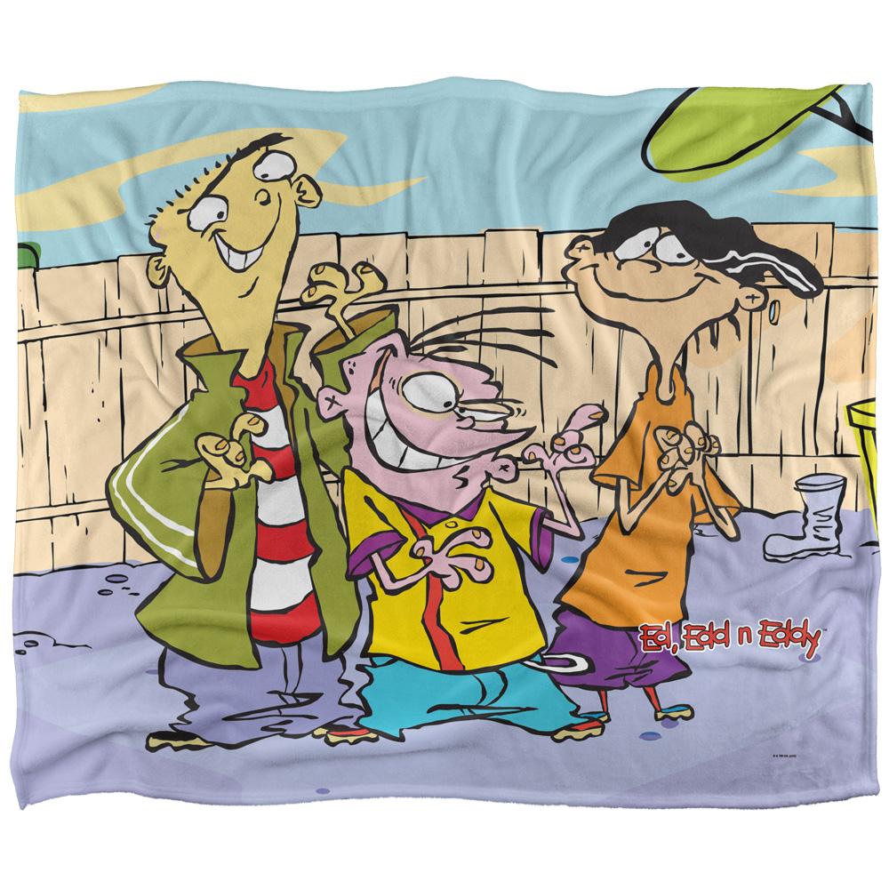 Ed, Edd n Eddy Backyard Boys Silky Supersoft Blanket