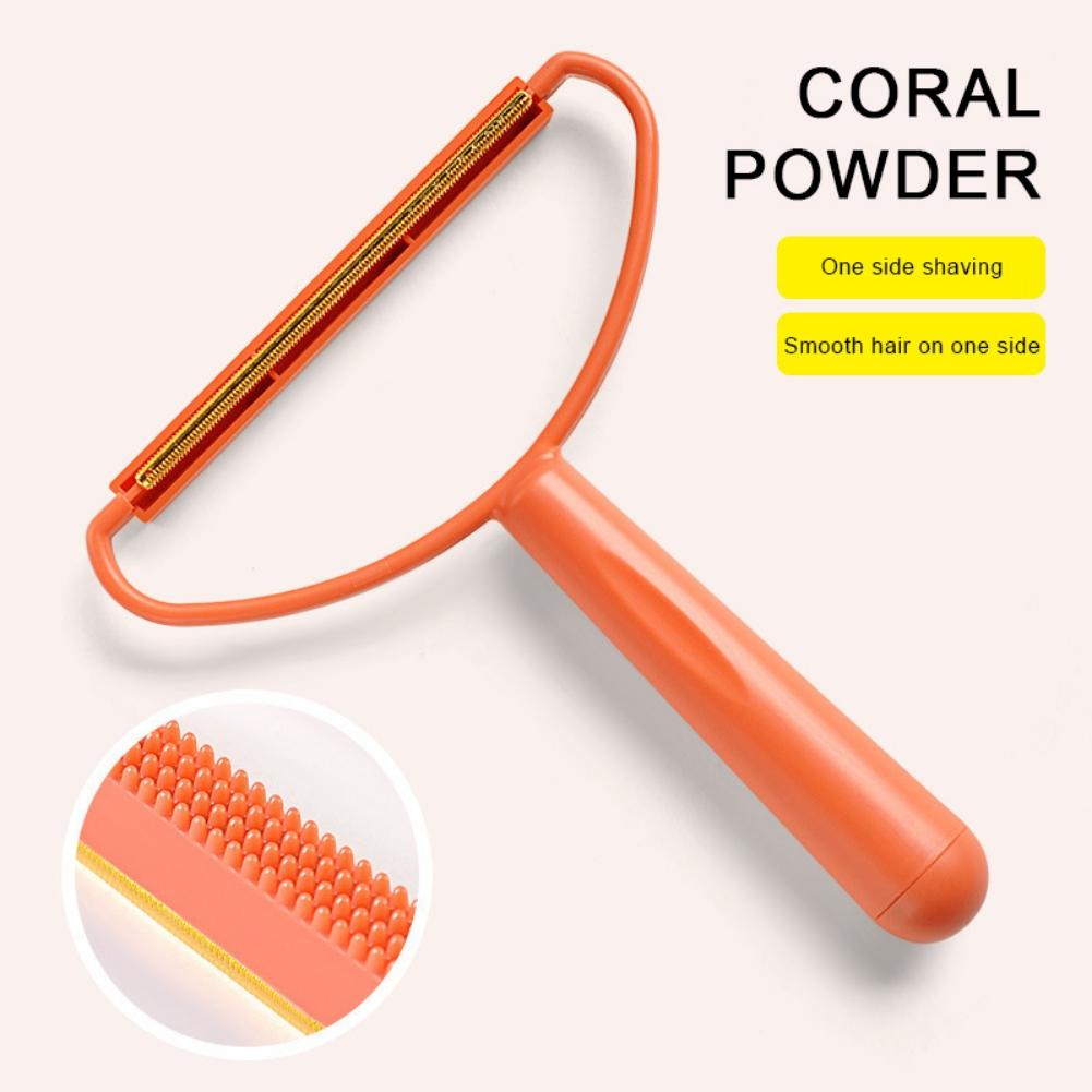 Портативный двухсторонний очиститель для удаления ворса и шерсти домашних животных