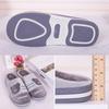 Осенние и зимние парные домашние теплые нескользящие хлопковые тапочки, милые домашние хлопковые тапочки большого размера на толстой подошве