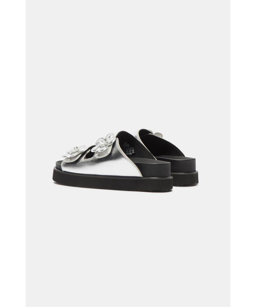 Suecomma Bonnie Posy Platform Slide(Silver)_Dg2Am26011Svx