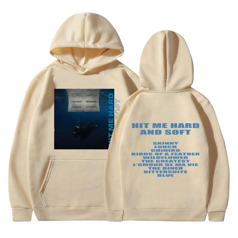 Hit Me Hard and Soft Tour Hoodies Мужские и женские свободные толстовки с капюшоном Длинный рукав свитера для фанатов Подарок