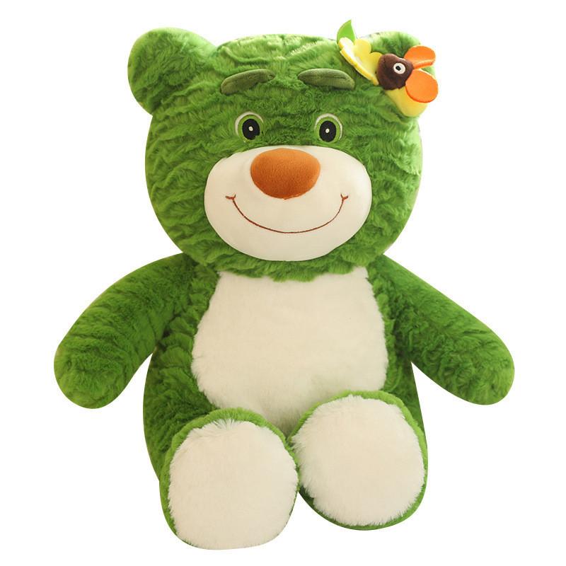 Bear Teddy Glowworm Plush Toy Cute Sniffles Bear Doll With Lightup Feature