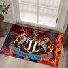 Футбольный дизайн Newcastle United Хрустальный бархатный ковер Уютный Не?Нескользящий ковер с принтом для спальни, гостиной, прихожей