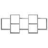 Wall Shelf Concrete Grey 159 x 18 x 65 cm Particleboard