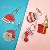 1 комплект брелок для ключей с алмазной росписью, двухсторонний дизайн, изысканный милый мультяшный брелок для украшения дома