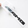 AABGU1 3D Black C63S Logo Letters V8 BITURBO Badge Car Rear Star Sticker Trunk AMG Emblem For Mercedes Benz AMG W205 C205 Accessories