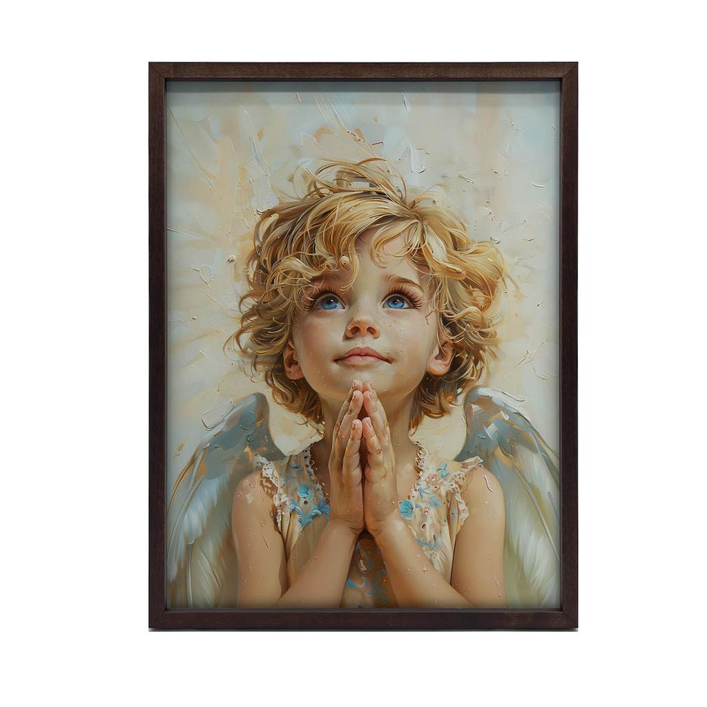 Poster Thoughts of an Angel Poster Thoughts of an Angel, 70X100 Cm, Unframed, Premium Canvas On Stretcher