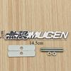 3D Металлические Буквы Логотип Mugen для Решетки Радиатора Автомобиля Наклейка на Задний Багажник Боковой Значок на Крыло для Автомобильных Аксессуаров Экстерьера