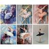 5d Handmade Diamond Painting Dancer Diamond Embroidery Mosaic Portrait Picture Of Rhinestones Artcrafts