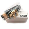Akindou Practice Introductory B Flat Clarinet Mouthpiece Set with Reed Included and Ready To Use (Gold)