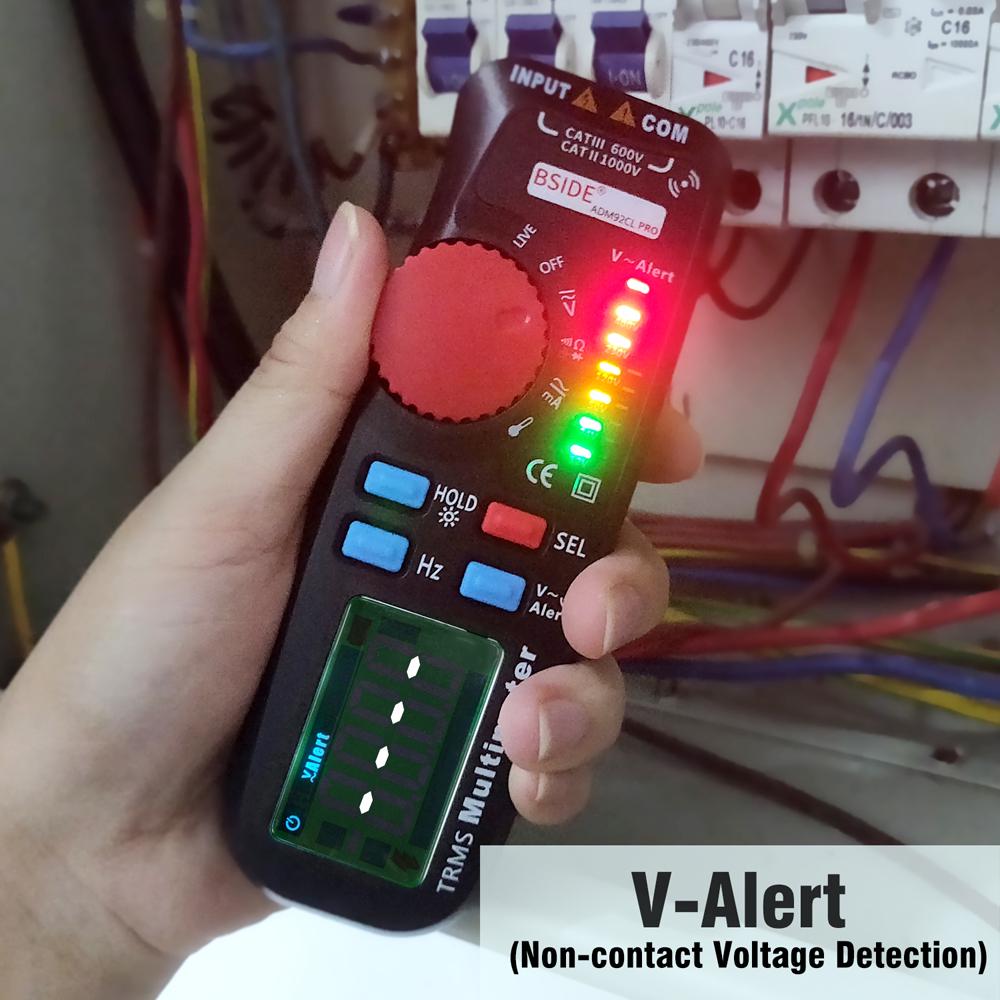 ADM92CL PRO Мини Мультиметр TRMS Двойной Режим Напряжение AC DC Ток Сопротивление Диод Емкость Частотомер 6000
