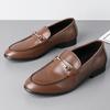 Дизайнерская мода Новые черные коричневые слипоны из лакированной кожи Повседневная обувь для мужчин Вождение Лоферы Формальное свадебное платье Вечер встречи