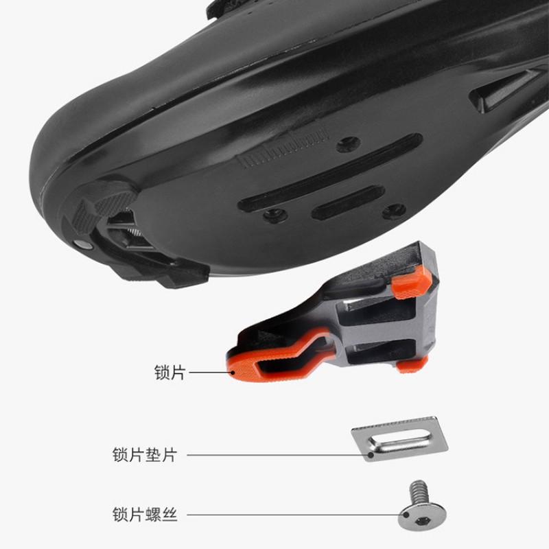 GUB RD1 Road Bike Clipless Pedals Nylon Fiber Body With Bearings Cleats Cycling Enthusiasts