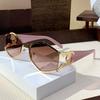Geometric Square Sunglasses With Green Lenses And Metal Frame For Fashionable Outdoors