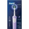 Brosse à dents électrique - Oral B - Vitality PRO Protect X Clean Violet - 4 brossettes - Nettoyage optimal