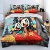 Cartoon Cuphead And Mugman Bedding Set Boys Girls Twin Queen Size Duvet Cover Pillowcase Bed Kids Adult Home Textileextile
