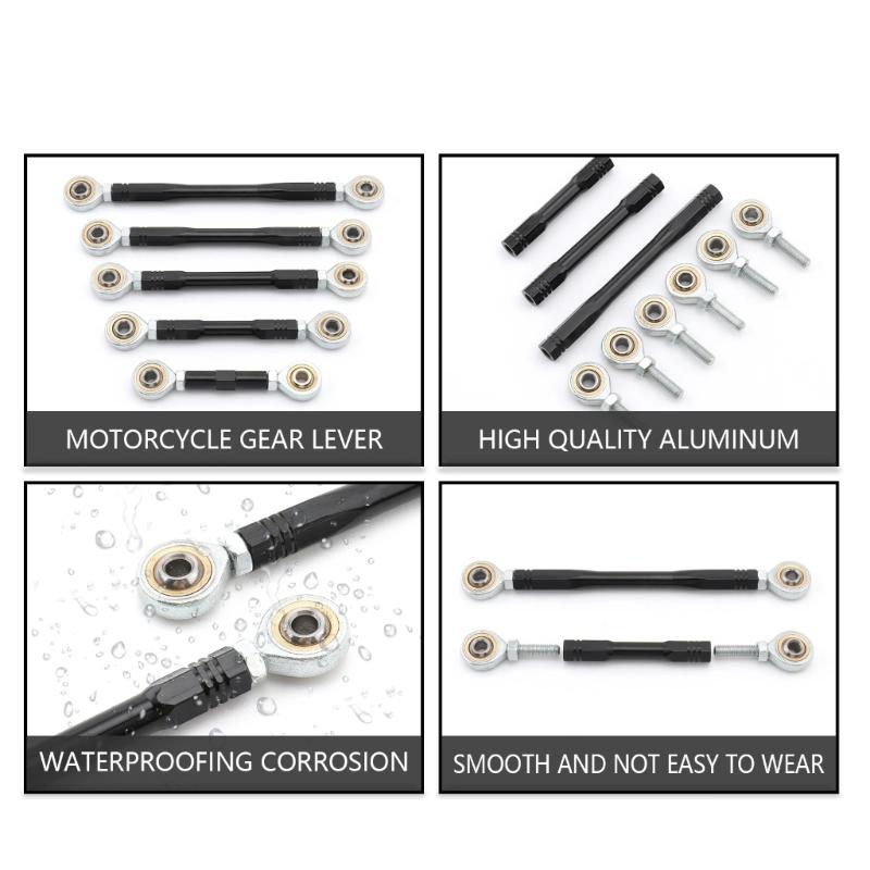 Shifts Linkage Shifter Lever 40mm-280mm Motorcycle Shifts Rod Linkage Motorcycle Shifts Rod Linkage Modified Linkage