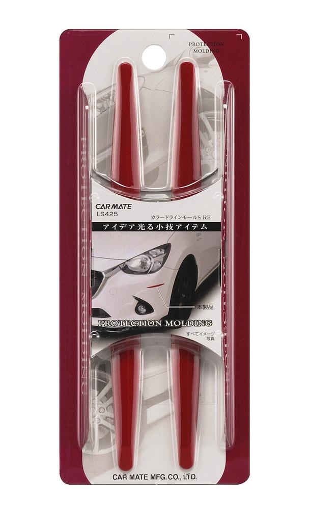 Carmate LS425 Автомобильная линия Molle Цветная линия Molle S 6,7 дюйма (170 мм) красный