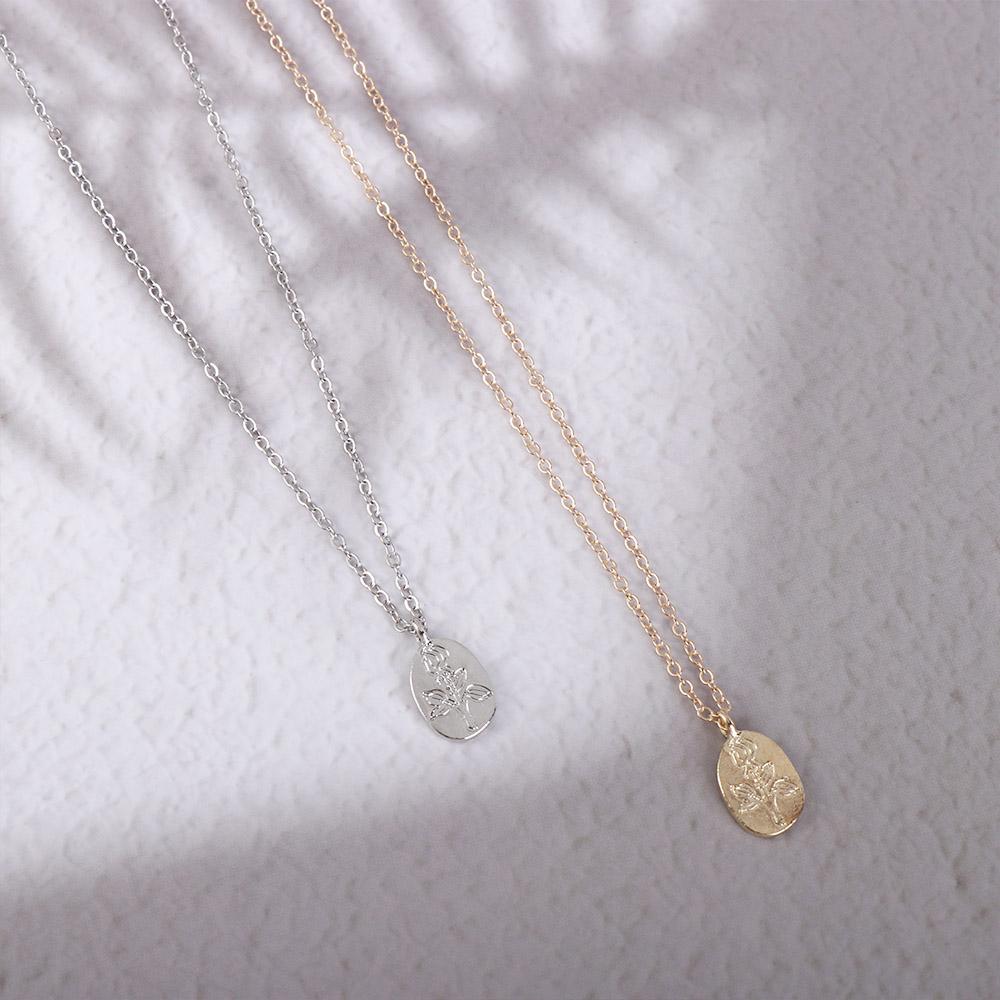 Zinc Zinc Alloy French Style Necklace Gold Sweater Chain Sweet Fashion Jewelry Birthday Gift