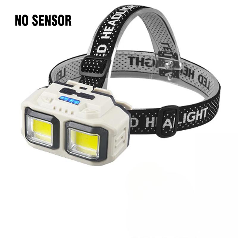 Перезаряжаемый светодиодный налобный фонарь высокой мощности светодиодный фонарик для кемпинга фонарь на кепку походный фонарь на лоб фонарь для рыбалки рабочий