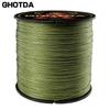 GHOTDA 12-прядная полиэтиленовая плетеная леска 10-80 фунтов 100 м, мультифиламентная леска для ловли карпа в соленой воде