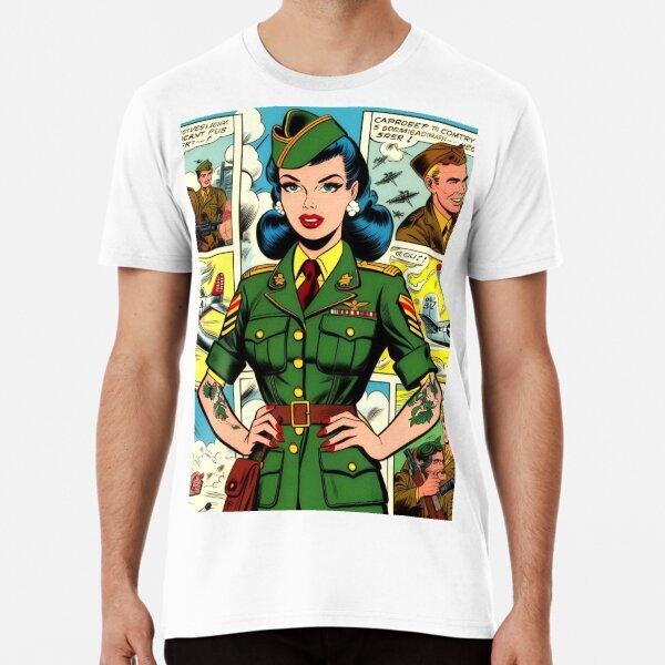 Retro Soldier Pin-up T-Shirt
