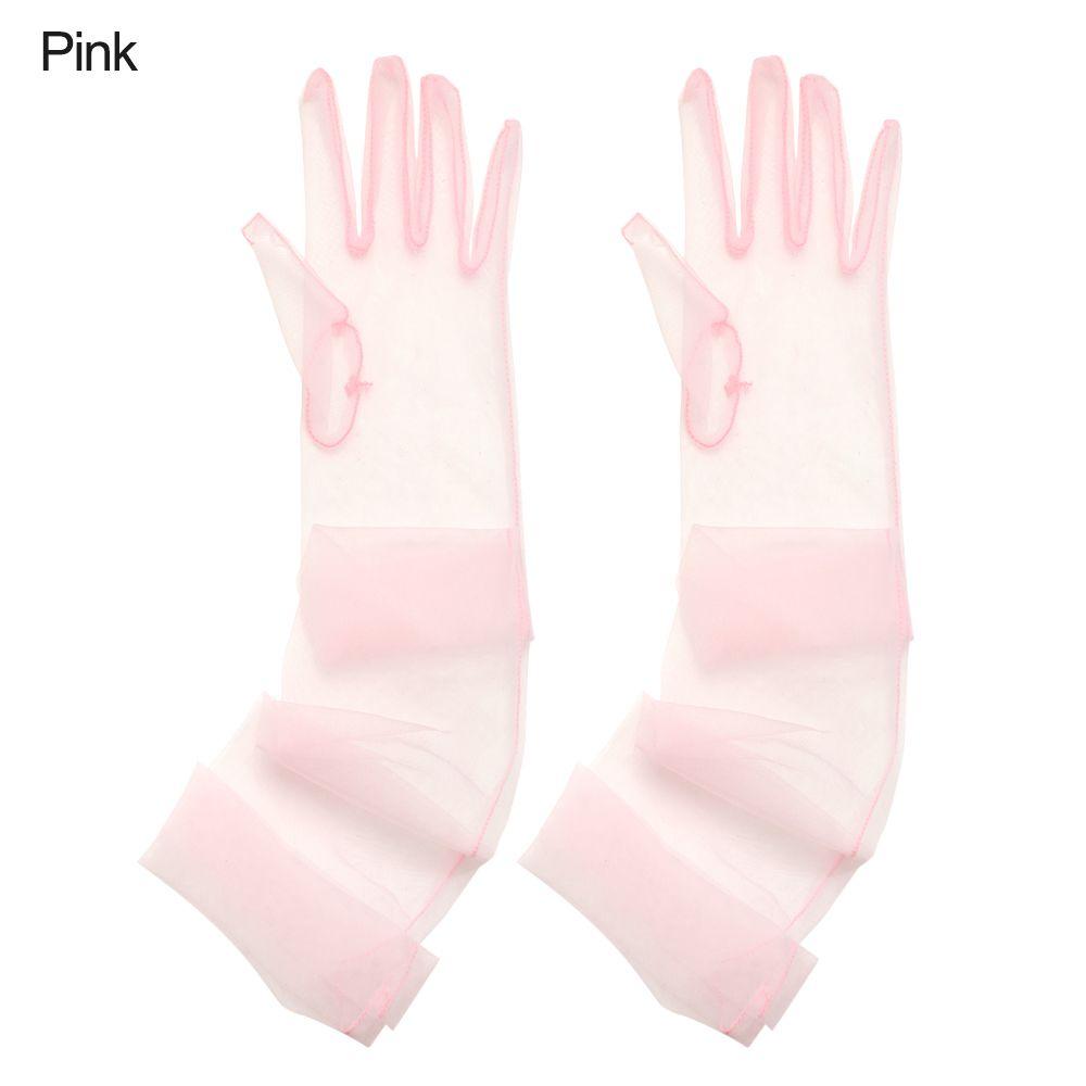 Ультратонкие вечерние перчатки из тюля для выпускного бала, свадебные митенки для платья, перчатки для вечеринки