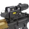 Ryohin Buhin Evolution Gear Iotek Holographic Flag G33 Flag Replica Dot Sight Set EXPS3-0 Sight, Black/US & Magnifier, Black/US