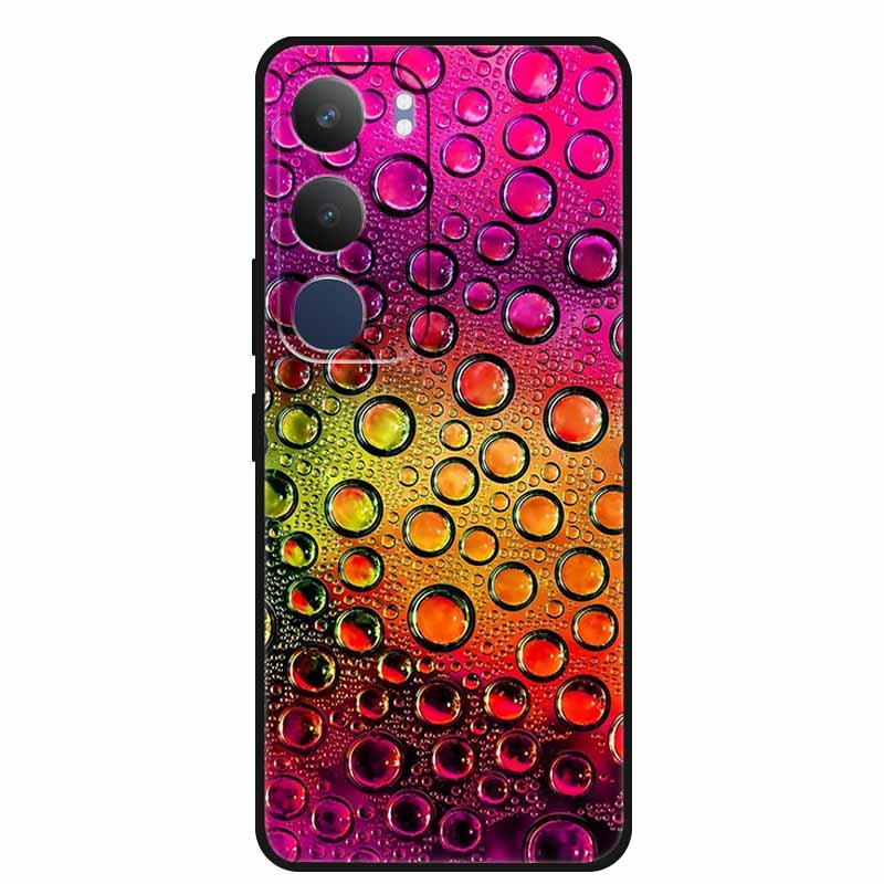 Чехол для vivo Y19s 4G, пылезащитный корпус из ТПУ, черный мягкий силиконовый чехол для vivo Y19s Pro Y 19s 4G, защитная задняя крышка телефона
