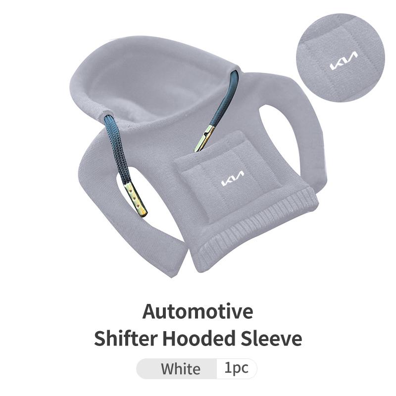 YQOF3 Universal Car Gear Shift Mini Hoodie Cover Shift Cover Handle Decoration For KIA Ceed Sportage Rio K5 K2 Optima Cerato Venga