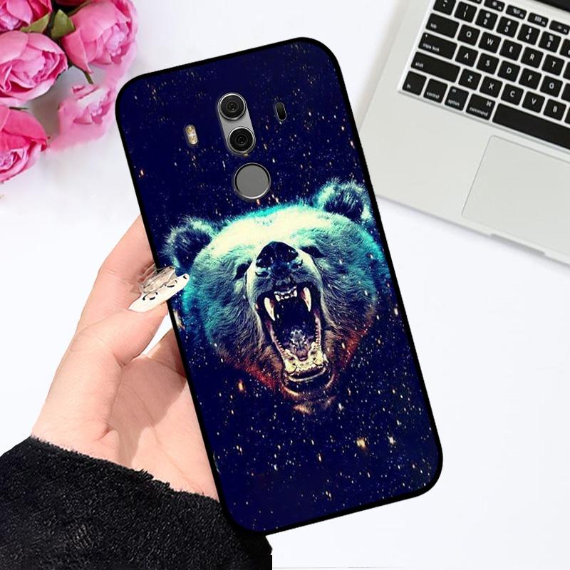 Чехол для Mate 10 Pro Mate10 ТПУ Мягкий Силиконовый Чехол для Телефона Для Huawei Mate 10 Lite Модный Ударопрочный Funda Nova 2i Бампер Милый