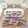 Powerpuff Girls Adventure Print 3Pcs Bedding Setduvet Cover With 2 Bedropillowcase Home Birthday Gift