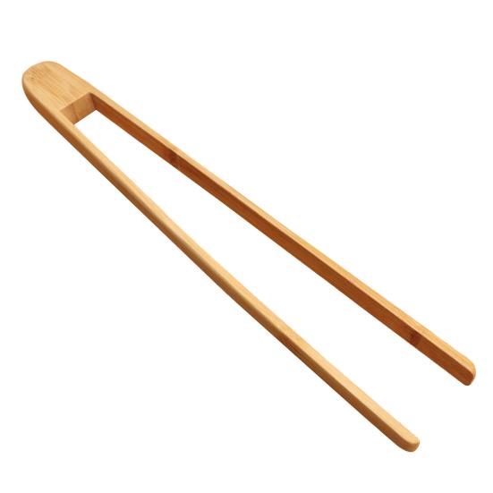 Bamboo Toast Tongs for Cooking Food Clips Bacon Bread Tongs Kitchen Tongs