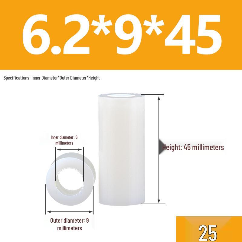 Plastic Insulating Spacer Sleeves M5-M12
