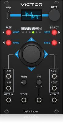 Модуль векторного осциллятора Совместимый с Eurorack Морфинговый джойстик USB-порт для обновлений VICTOR Type-C