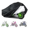 Weatherproof Child Bike Cover Black Waterproof Oxford Fabric Tear-resistant Adjustable Bottom Rope Prevents Dust And Debris