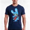 Plush Toy Bonnie Tshirt Summer Casual Cotton Tee Oversized Streetwear Tops Vintage Graphic Print Loose Fit Short Sleeve